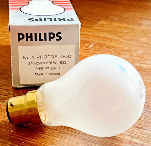 Phillips photoflood 275w - phillips, n.1