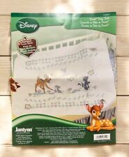Kit trapunta bambino Janlynn punto croce Disney Bambi *vintage (solo modello)