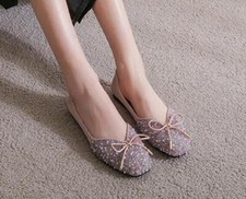 Mocassini donna nuovi punta