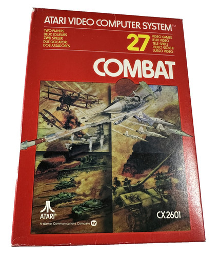 Combat atari 2600 completo pal - atari,