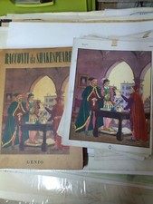 ACCORNERO V. - SHAKESPEARE - Prove di stampa,  progressive col. - 1949 ed. GENIO