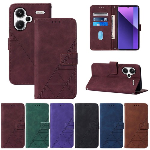 Embossed leather wallet phone - embossed,