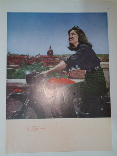 Moto gilera advert - gilera,