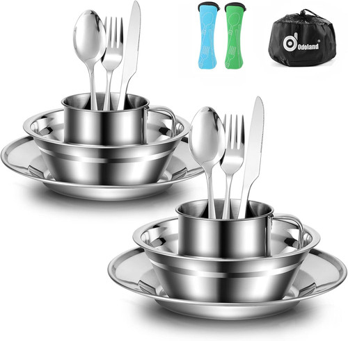Set stoviglie campeggio - set, di