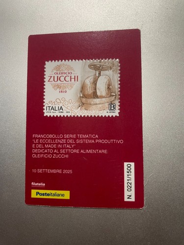 2025 tessera filatelica made - filatelica,