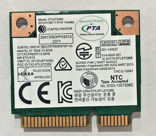 Scheda wifi per notebook - wifi,