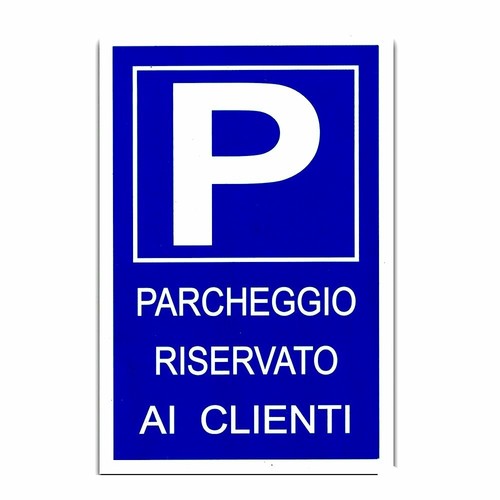 12x cartello parcheggio - 12x,