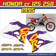 kit Adesivi in kristal HONDA CR125-250 1995 + adesivi forcellone