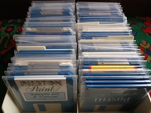 Joblot floppy disk misti - di,