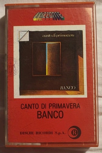 Musicassetta banco canto - banco, "canto
