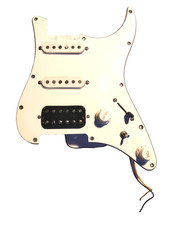 Battipenna Stratocaster pickup EART Alnico 5 - SSH Precablato con switch