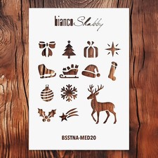 Stencil Natale RIUTILIZZABILE