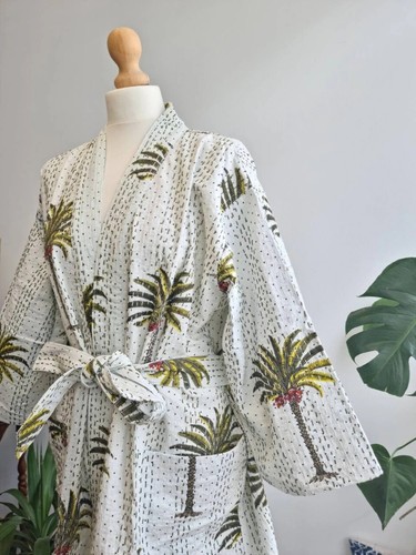 Pigiama kimono indiano bianco
