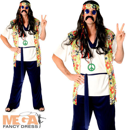 Costume hippy cool - , uomo
