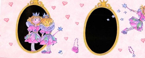 Rasch bordura rosa cameretta - bordura,