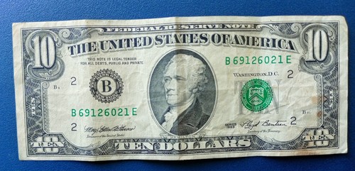 Dollari usa ten - -, dollars