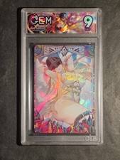 ANGEWOMON - DIGIMON - GRADED CARD 9 - NO PSA BGS - SEXY WAIFU - MINT - HOLO CARD