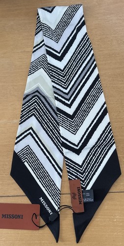 Sciarpa collo missoni chevron - sciarpa,
