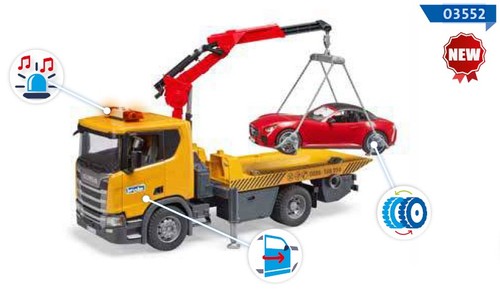 Bruder camion dépanneuse - bruder,