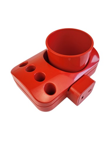 Porta spazzolini con bicchiere - porta,