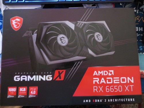 Amd radeon 6650 gaming x - amd,