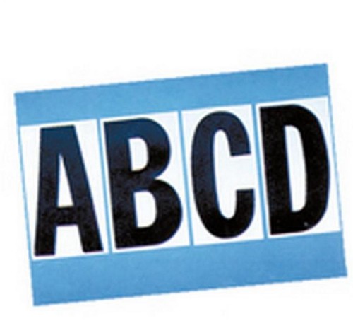 Lettere adesive per - lettere,