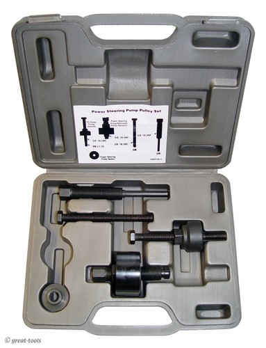 Power steering pump pulley - steering,