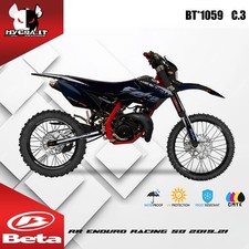 Kit Grafiche Cromate per BETA Rr Enduro Racing 50 2019-21 BT1059C3