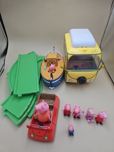 Pacchetto figurine peppa pig - figurine,