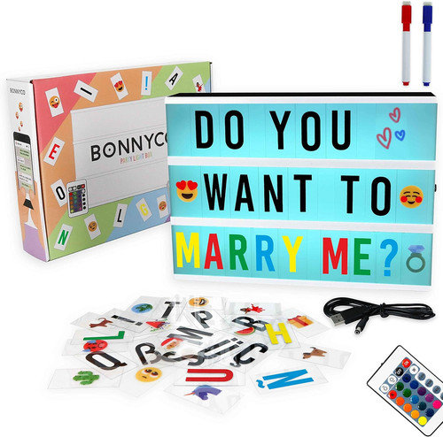 Light box cambio colore con - light,