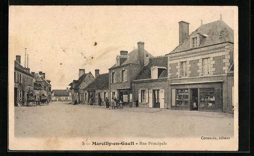 Cpa marcilly gault rue - cpa,