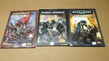 Warhammer Gli Eserciti di L'IMPERO + codex GUARDIA IMPERIALE-SPACE MARINE 40000