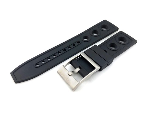 Cinturino silicone gomma nera