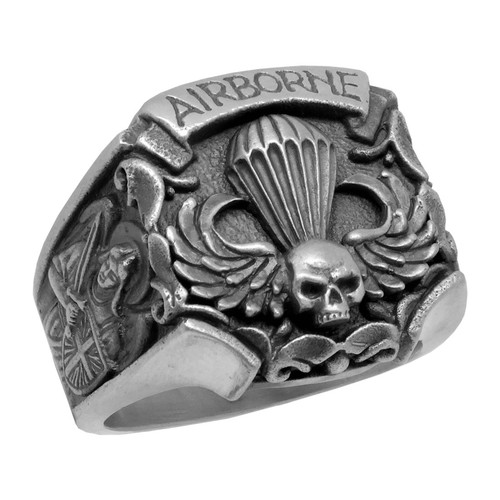 Anello uomo airborne - anello, saint