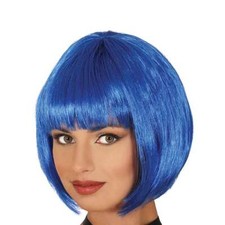 PARRUCCA MEDIA LUNGHEZZA BLU