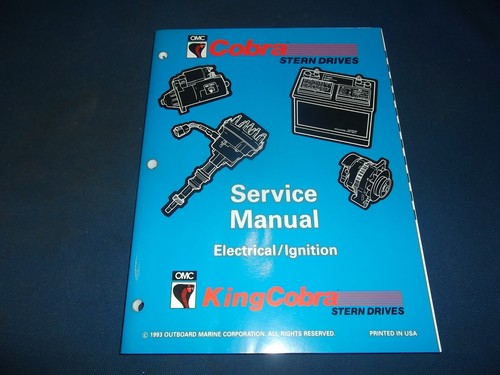 Omc cobra 1994 manuale - omc, di