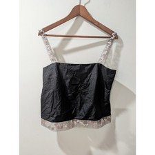 Top farfalla nero Paola Frani PF Made in Italy 