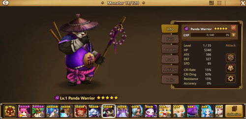 Summoners war ld5 miying - war,
