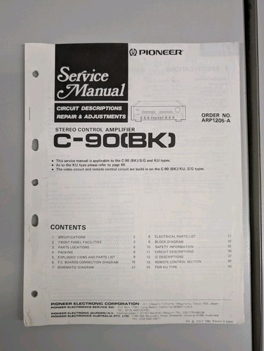 Pioneer - c-90, (bk)