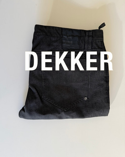 Dekker jeans pantalone uomo - pantalone,