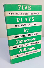 Five Plays by Tennessee Williams 1962 UK  First Edition Hardback Secker /Warburg