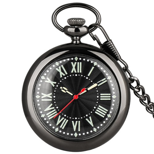 Orologio tasca uomo nero - tasca,