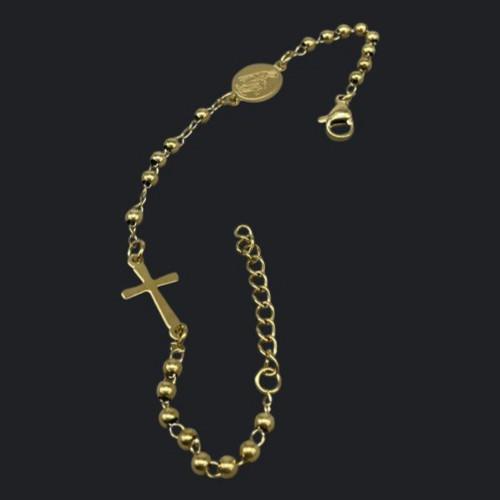 Bracciale rosario firmato - bracciale,