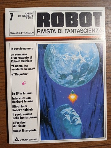 Robot rivista fantascienza - robot,