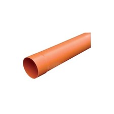 Tubo in pvc arancio