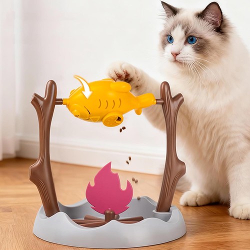 Campfire fish cat - campfire,