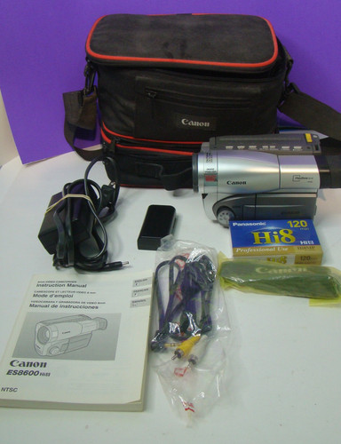 Canon es8600 hi8 mm - hi8, 8