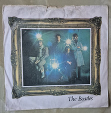 2 BEATLES UK vinyl 7" single
