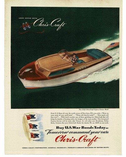 1945 chris craft - chris,