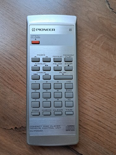Telecomando pioneer 043 - cu, pd